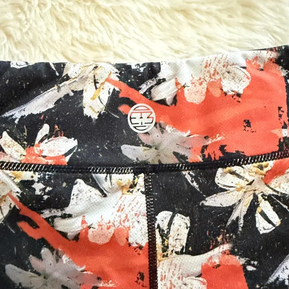 IAB Leaf Print Athletic Shorts